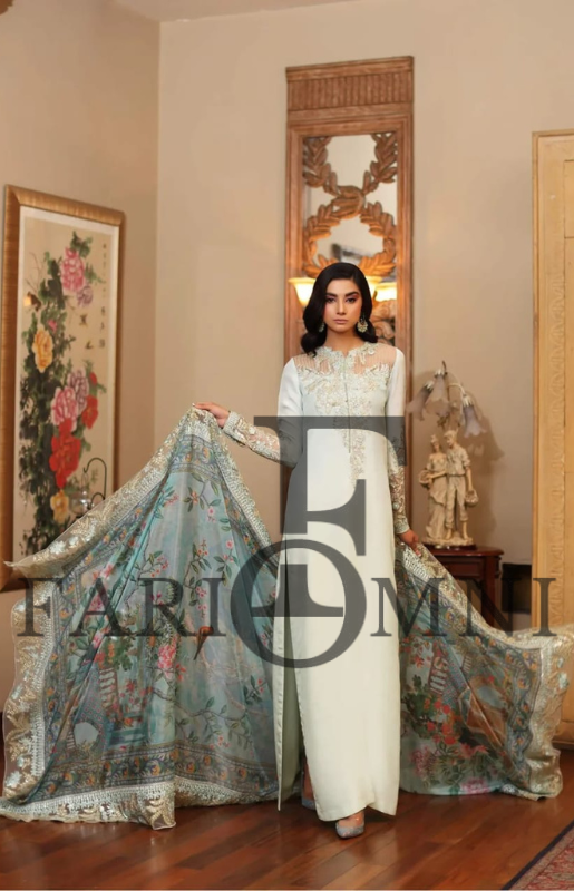 Azure, Charmeuse silk by FariOmni