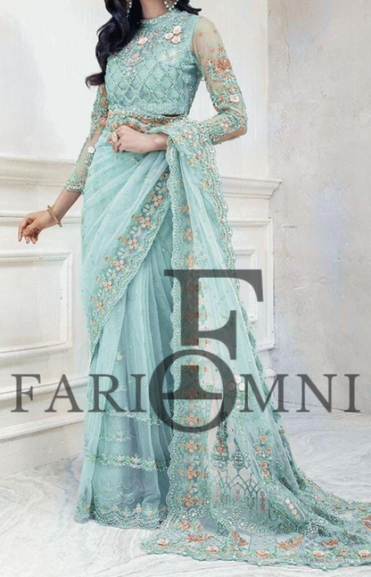 Maria B Saree by FariOmni