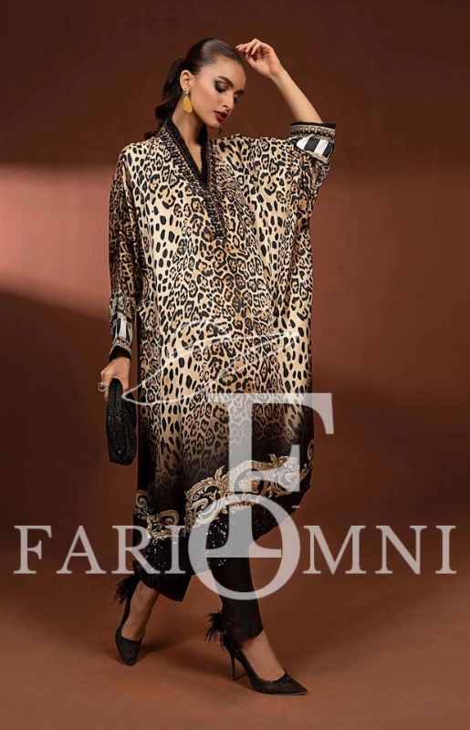 Maria B Silk dress by FariOmni