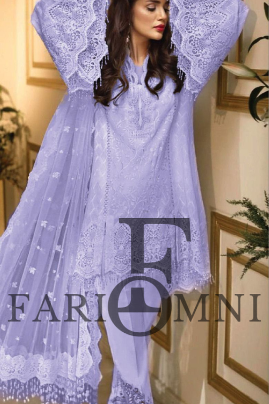 Anaya Organza 3 piece by FariOmni