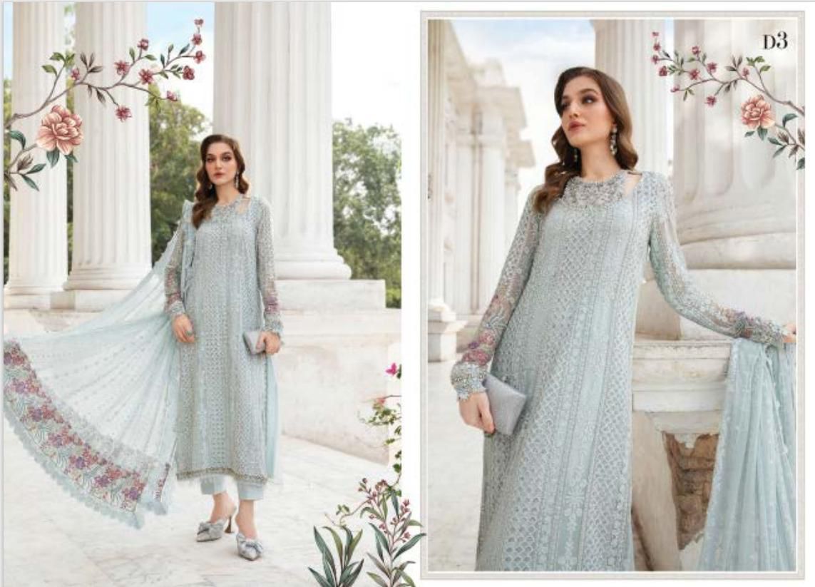 Mari B chiffon suit by FariOmni