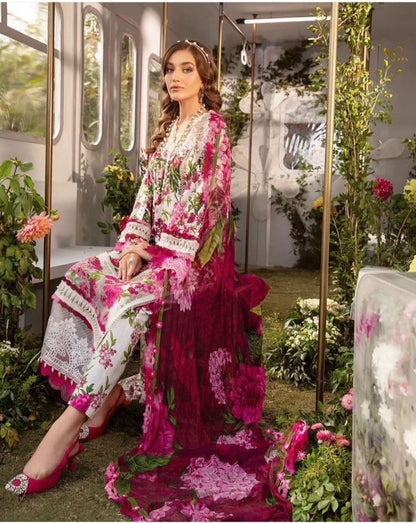 Maria . B lawn by FariOmni