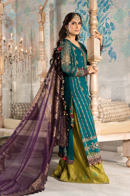 Maria b Heritage wedding collection by FariOmni